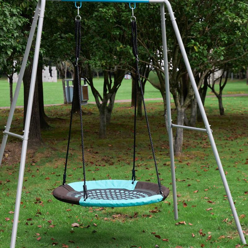 定制幼儿园户外秋千儿童庭院吊椅网红秋千架设施小区公园游乐室外