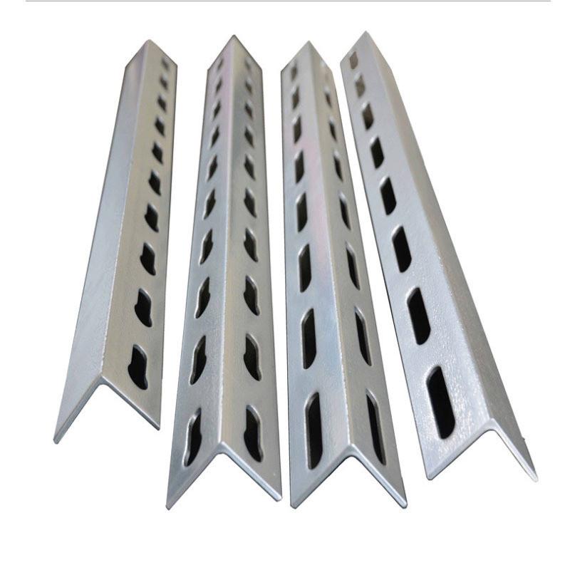 现货304不锈钢角钢万能支架316l不锈钢角钢冲孔4x4多功能花角钢