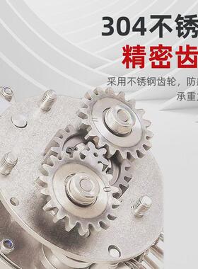 304不锈钢手拉葫芦1吨2t3防磁6m全不锈钢倒链防腐米起重手动小车