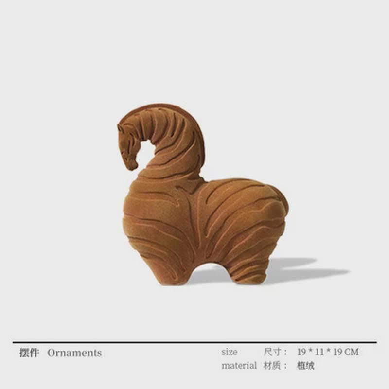 抽象音乐驴设计师艺术品桌面摆件创意现代简约客厅卡通软装饰品马