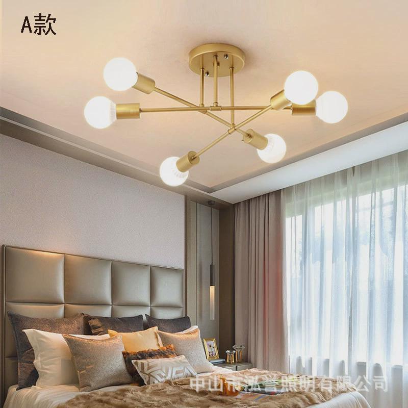 北欧卧室灯led吸顶灯简约现代创意大气个性家用餐厅书房客厅灯具