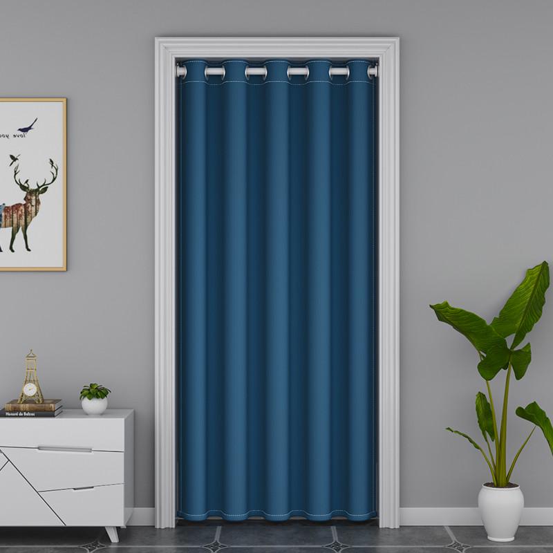 36n加厚隔热挡风免打孔空调门帘卧室客厅遮挡气厨房卫生间防冷