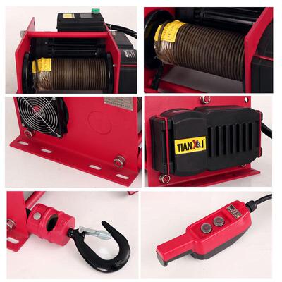 tianxi德式卷扬机厂家现货卷扬机微型葫芦多功能小型电动直发
