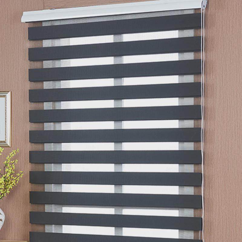 双层加厚卷帘柔纱帘韩式百叶窗帘成品阳台遮光免打孔浴室防,居家布艺,成品窗帘,淘宝优惠券,粉丝福利购,淘宝优惠卷