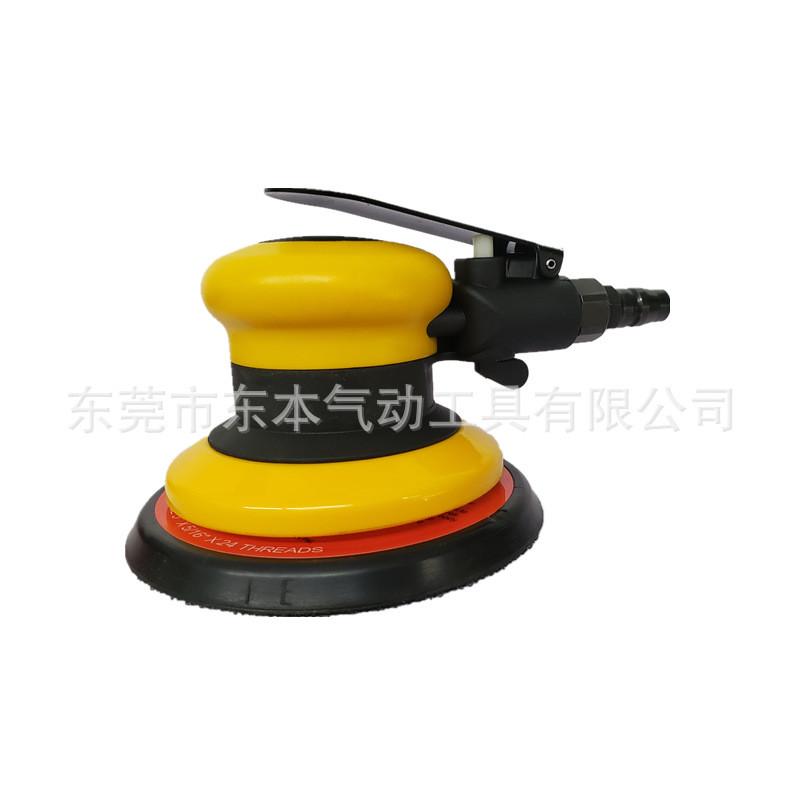 千分尺5圆盘气动工具打磨机寸砂纸机气动打磨机汽车工业级气磨机