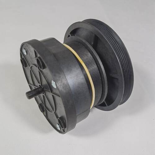 划船器阻力系统回拉器叠簧组磁控划船机织带回弹系统健身器材