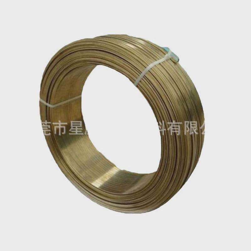 h65装饰黄铜扁线排黄铜条光亮黄铜压条2*4mm定尺切割黄铜四方铜棍