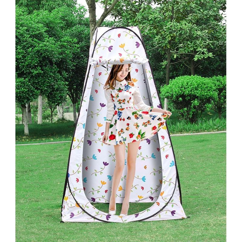 免搭速开户外更衣室便携式更衣帐篷移动厕所洗澡帐篷浴帐浴罩保暖