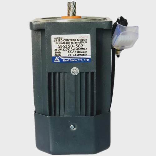 220v250w天力电机调速单相交流tvt齿轮减速电机马达m6250-502+6gu