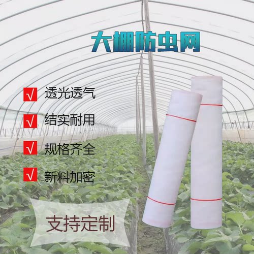 温室大棚加厚防虫网家用庭院防蚊防虫放鸟放风口防尘纱尼龙纱窗网