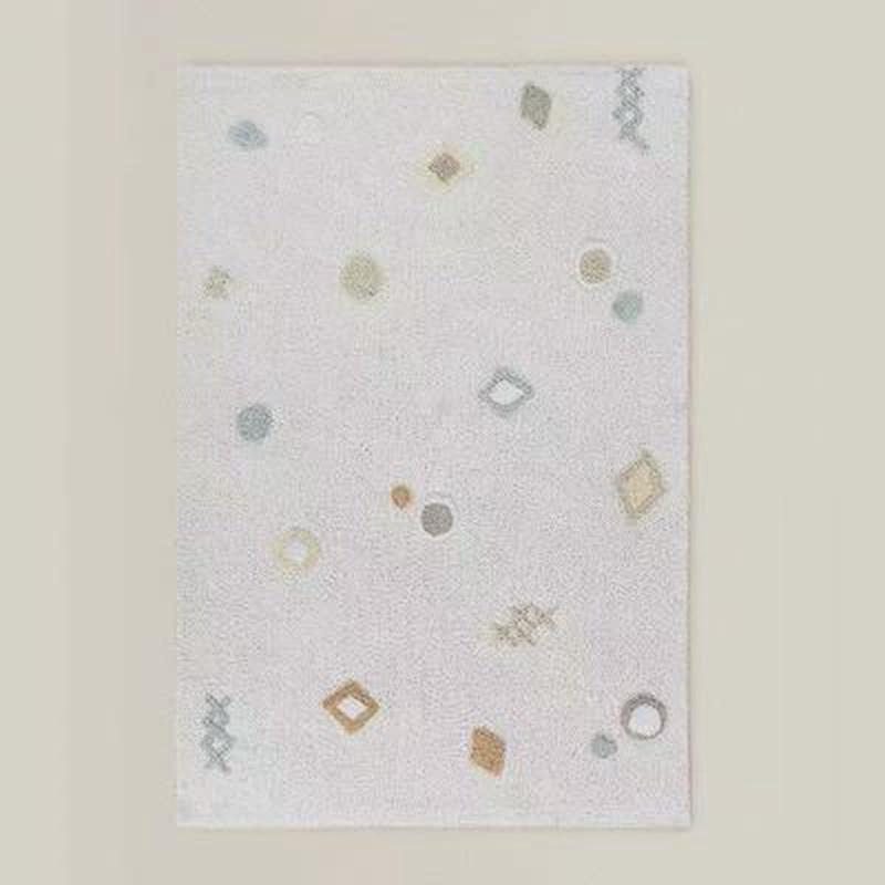 房间床边地毯卧室卡通垫子家用客厅地垫可擦洗少女ins儿童榻榻米