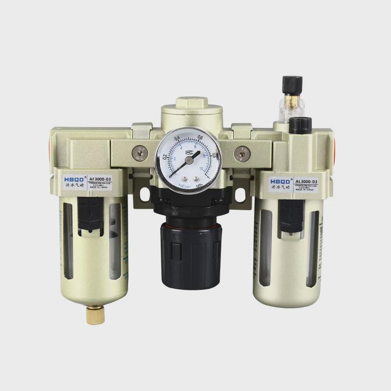 气动件三联ac5000-10油水分离器af5000+ar5000+al5000调压过滤器