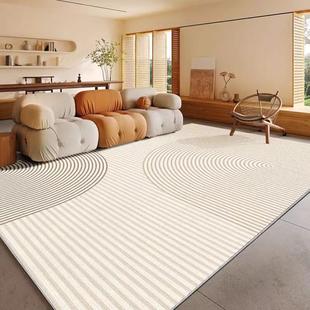 2025新款极有家PVC纯色大面积全防污地毯客厅卧室地垫茶几阳台