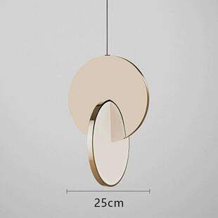 北欧餐厅极简吊灯后现代简约床头灯具吧台楼梯轻奢设计师中山个性