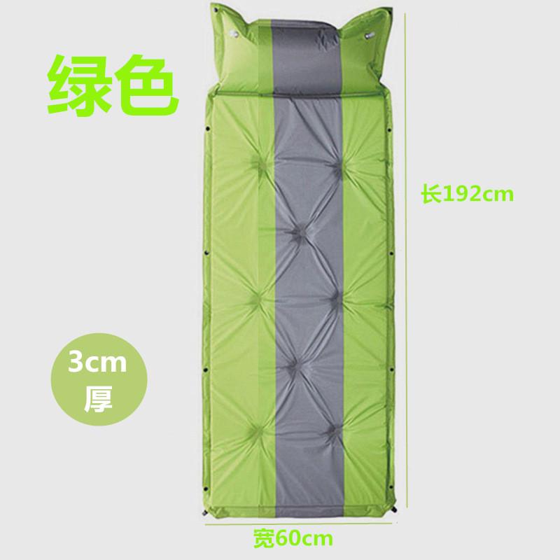 加厚自动充气垫午休睡垫单人双人野外露营充气床沙滩户外防潮地垫