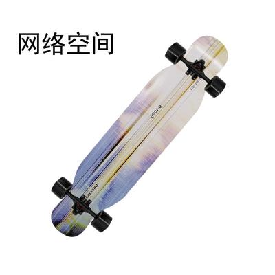 长板街街舞板跳舞板dancing滑板女生刷刷公路板四轮滑板42寸长板