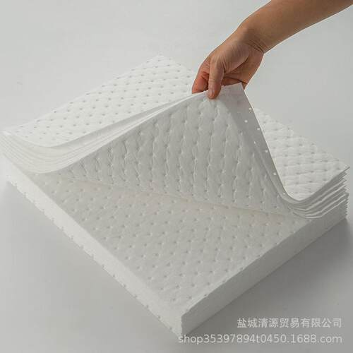 工业棉油棉吸油毡吸液酸棉片溢漏油加油站海事船用专用吸吸油拒水