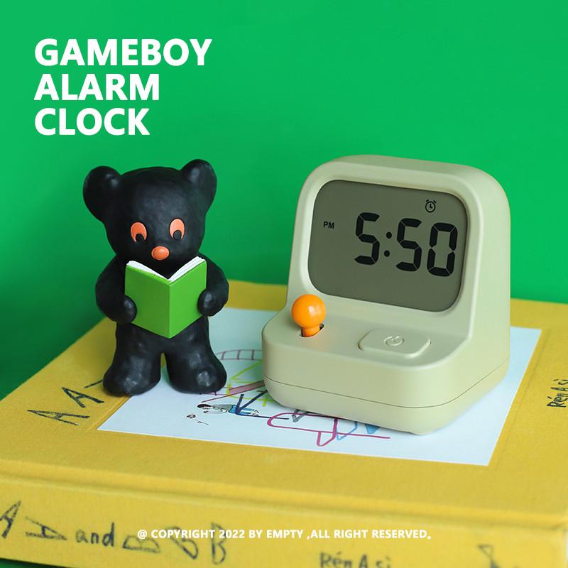 MUID | Gameboy Alarm Clock 复古游戏机贪睡闹钟 创意怀旧设计