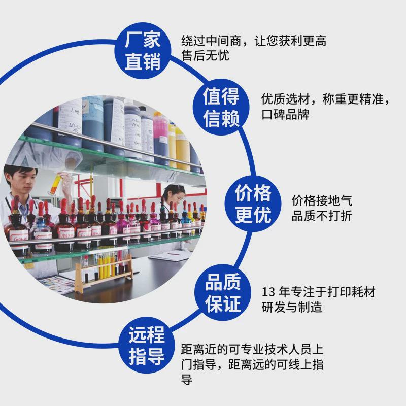 dtfink白墨墨水墨水适合xp600i32004720i600喷头柯式烫画烫画