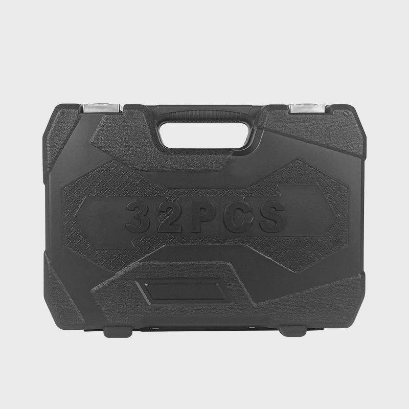 套筒工具套装大飞弯柄棘轮快速扳手汽车维修多功能组合修车32件套