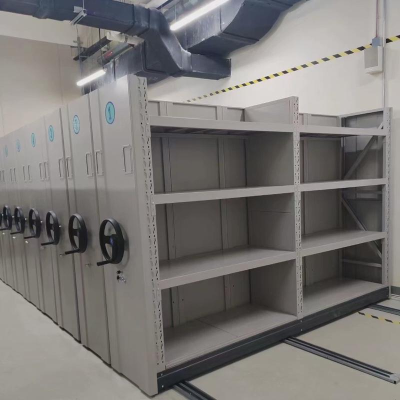 现货智能密集架电动钢制手摇智能档案存放架财务凭证柜智能档案柜