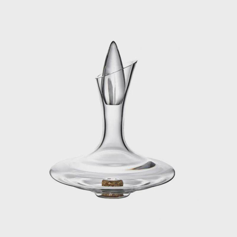 高档餐厅红酒醒酒器轻奢家用葡萄酒分酒器饭店倒酒器水晶储酒瓶
