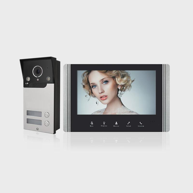 厂家直销新款公寓可视对讲门铃多户智能可视门铃