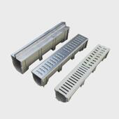 线性u型槽树脂庭院排水沟厨房长条形户外缝隙式 成品排水沟排水沟