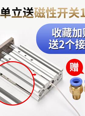 mgpm三导轴杆气缸tcm50/63-10/20/30/40/50/75/100/125/150/175z