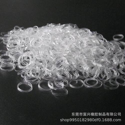抗氧化胶圈橡皮筋MB-1014简约透明耐高温高弹力小号橡皮筋