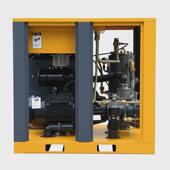 永磁变频压缩机螺杆式 50hp空压机气泵高压大型压缩机 真空泵37kw