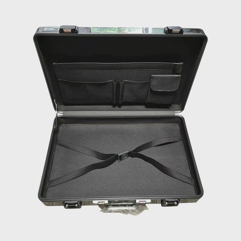 出售手提公文收纳箱办公文件包装工具箱多功能收纳展示铝箱套装