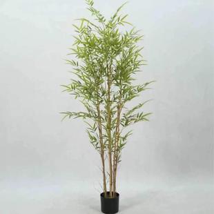 仿生假竹子客厅隔断室内造景观植物室外装饰仿真竹子竹子绿植挡墙