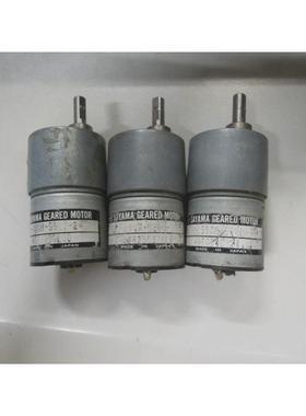 议价原装二手SAYAMA直流减速电机 RB-35GM-SS10-24