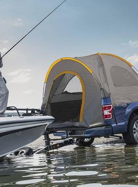 户外车尾帐篷皮卡车载帐露营车边野外自动车顶tent双人钓鱼帐篷