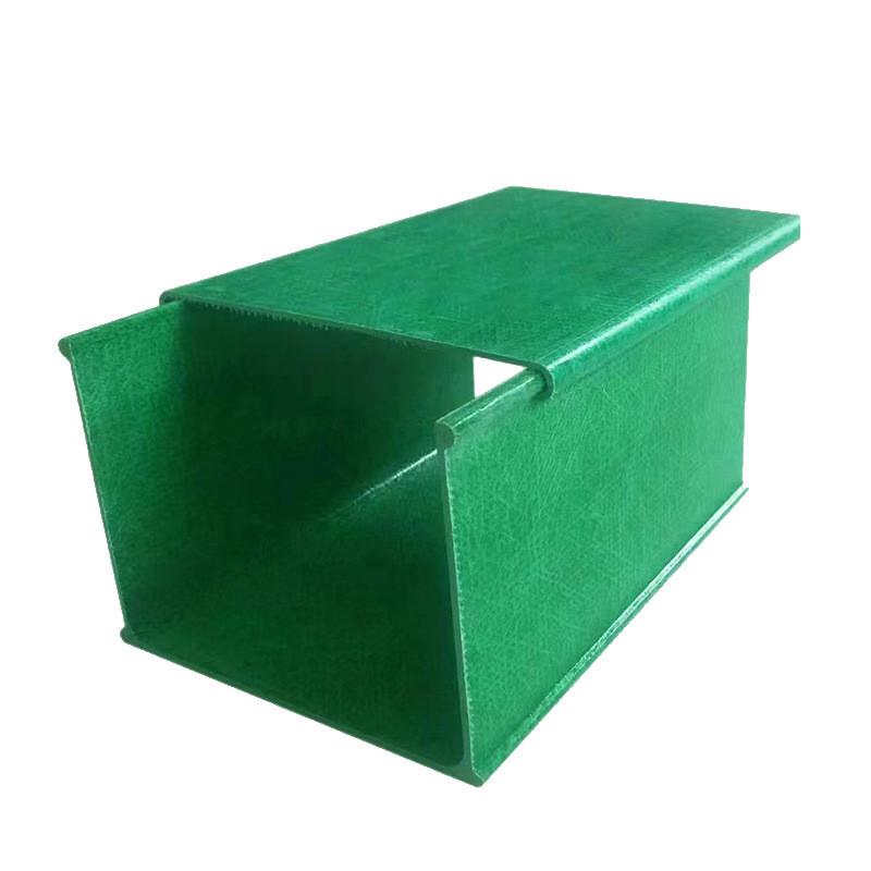 大桥架槽式梯式玻璃钢跨距玻璃钢电缆槽盒化工厂槽盒电缆桥架