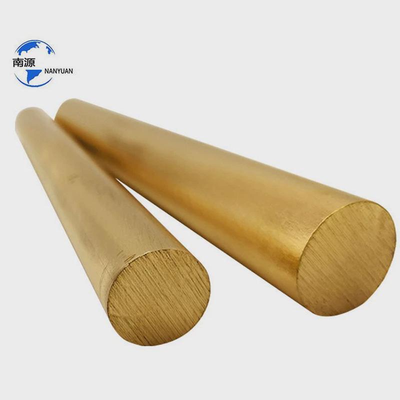 h62低铅黄铜棒h59黄铜棒实心黄铜圆棒规格心机加工铜棒走齐全