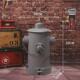复古工业风铁艺大垃圾桶摆件创意家居卫生间工作室餐厅装 饰品摆设