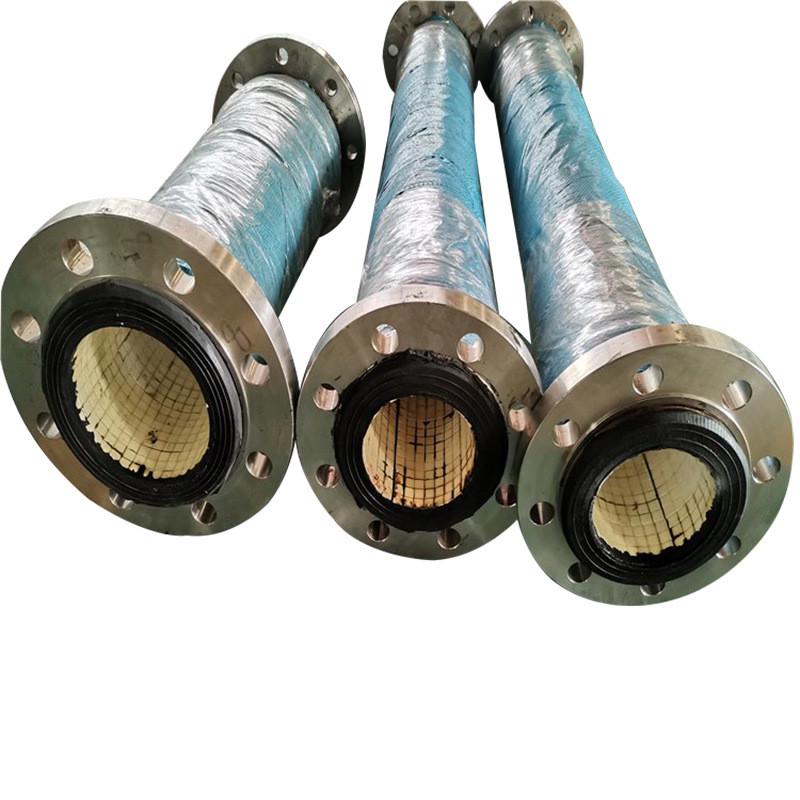 内衬陶瓷胶管高耐磨胶管喷煤厂钢厂专用橡胶管耐高温胶管喷砂胶管