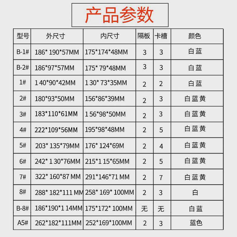 6s腾正跃桌面小抽屉收纳盒透明收纳柜零件储物盒塑料小盒子长方形