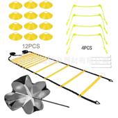 训练装 绳梯跨栏标志碟 备器材 足球训练敏捷梯套装 厂家直销新款