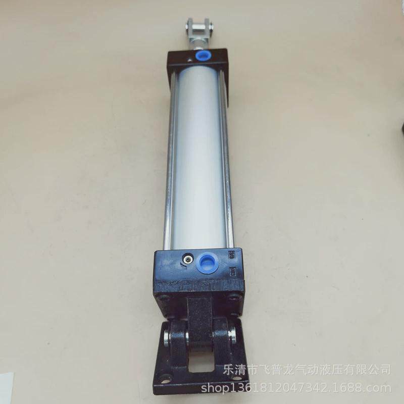 国产拉杆式双耳安装附件气缸sc100x200-ca-cb-y带带座和单耳座