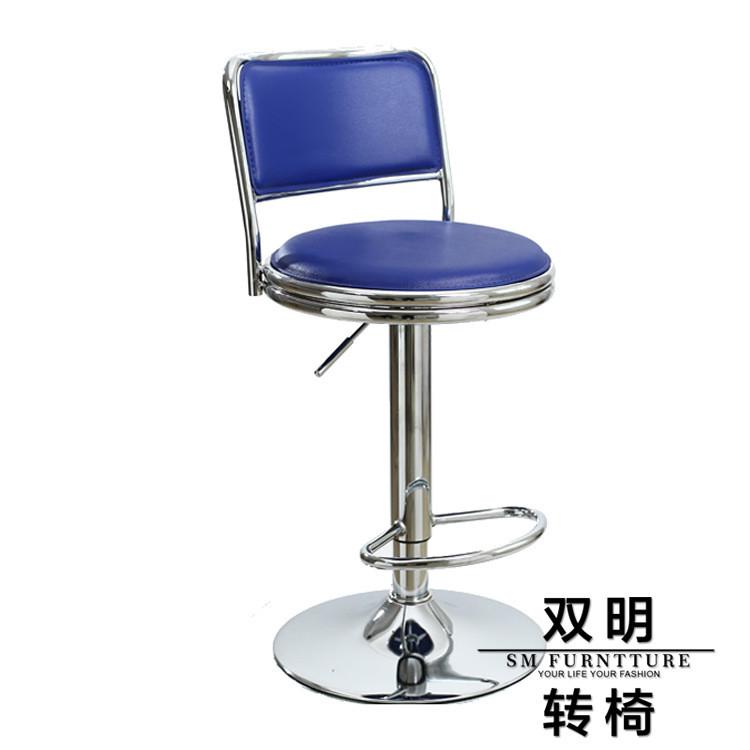 热销前台酒吧椅 工作小圆凳 小吧台椅子 柜台化妆椅 升降时尚椅图片