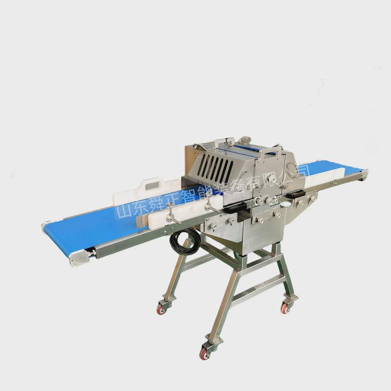 厂家平行商用鲜肉平行开条机直供肉制品切条切块机全自动切肉机