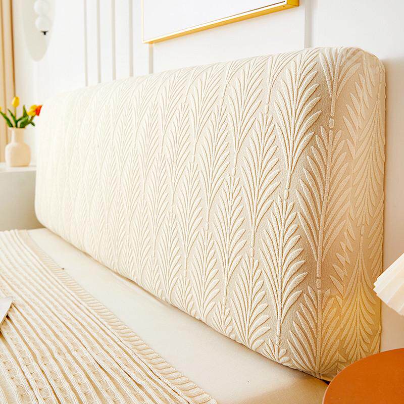 A12床头套罩2024年新款床头罩实木床背套罩床头靠背罩防尘保