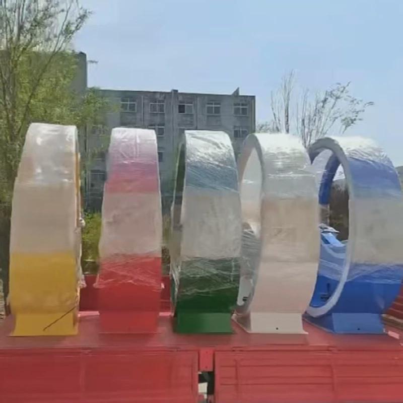 网红划船机发电骑行发电单车游乐设备无动力发光装置互动脚踏景区