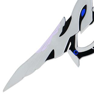 热销崩坏三布洛次生娅cos道具服武器妮银翼崩3蓝焰银隼0019