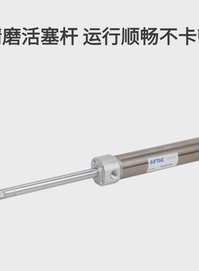 亚德客不锈钢迷你气缸mg25x25/50/75/100/125/150/175/200/250s