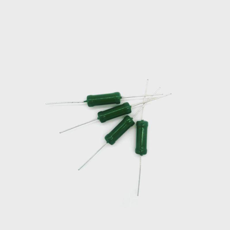 ri80高压电阻器5w10w20w10m100m200m400m欧釉玻璃膜电阻