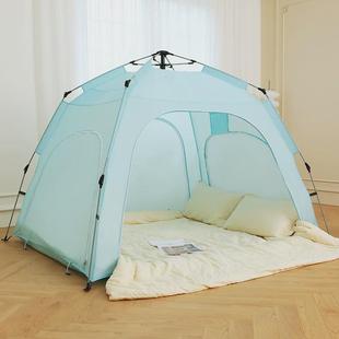 帐篷室内可睡觉大人家用打地铺防蚊虫男女孩儿童分床床上帐篷免安